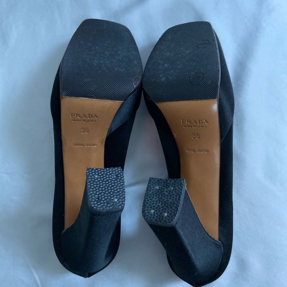 PRADA Black Satin Pumps - Picture 3 of 3